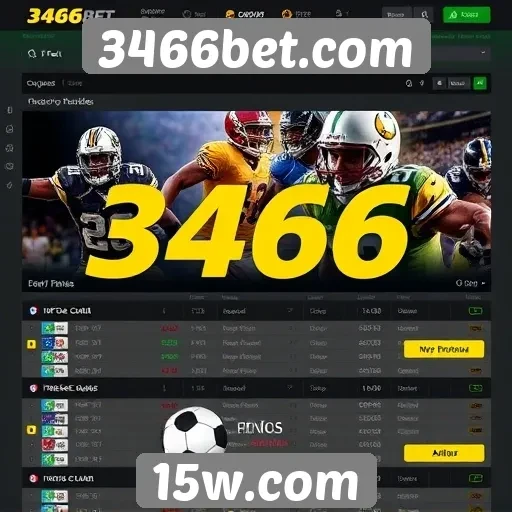 Comparação de odds no site 3466bet.com
