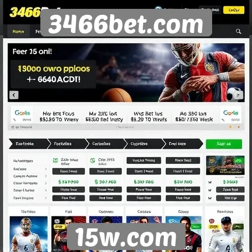 Promoções e bônus disponíveis em 3466bet